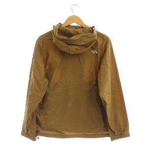 THE NORTH FACE コンパクトアノラック ウィンドブレーカー プルオーバーパーカー ジャケット ハーフジップ ナイロン S 茶 ブラウン NP22333