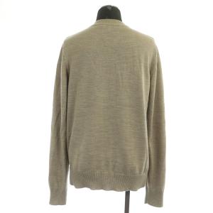 Maison Kitsuné FOX HEAD PATCH ADJUSTED R-NECK CARDIGAN カーディガン ニット 長袖 ワッペン M ベージュ