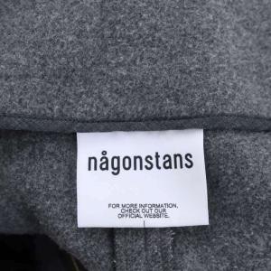 nagonstans 22SS ウォームクロス オーバーオール サロペット ワイド S グレー 黒 ブラック
