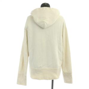 DRESSTERIOR 吊り裏毛ライトパーカー スウェット ジップアップ コットン 4 アイボリー
