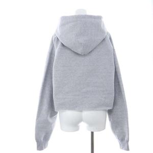 Deuxieme Classe 23AW BTN Short Hoodie フーディー パーカー クロップド丈 長袖 裏起毛 F 杢グレー