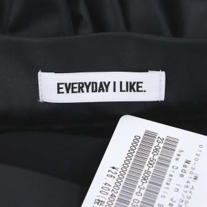 EVERYDAY I LIKE 23AW NEW DRAMATIC スカート フレア フェイクレザー 034 ブラック