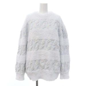 gelato pique 23AW 【15th】カラースプレー×ジェラート2ボーダープルオーバー カットソー 長袖 ショートパンツ 部屋着 ルームウェア