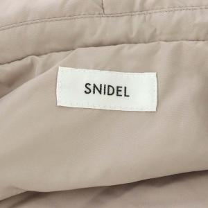 SNIDEL 23AW 西川レディモッズダウンコート アウター ジップアップ ドロスト 1 ピンク