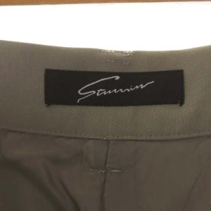 STUNNING LURE 23SS カーヴィーカーゴパンツ ジョガー タック ジッパーフライ 0 オリーブ