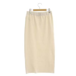 L'Appartement 23SS ニットスカート L ベージュ