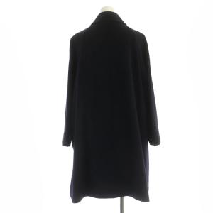 BEAUTY&YOUTH UNITED ARROWS ビーバーテントコート アウター ステンカラー ロング ウール混 S 紺 ネイビー