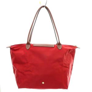 Longchamp ル プリアージュ トートバッグ ショルダーバッグ 折り畳み ナイロン 赤 レッド