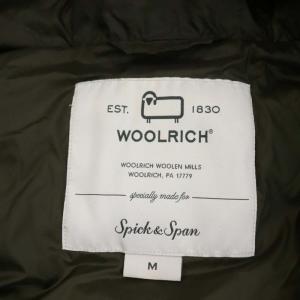 WOOLRICH Spick&Span別注 LONG MILITARY PARKA ダウンコート アウター フード