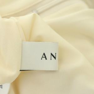 ANAYI 21SS ブッチャーフレアプリーツスカート ロング 36 ライトベージュ