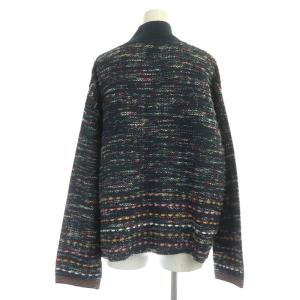ESTNATION 21SS カラースラブニットテーラードジャケット カーディガン 長袖 F 紺 マルチカラー
