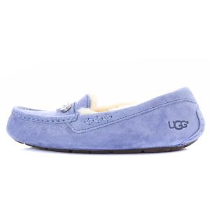 UGG australia フロレンシア FLORENCIA フラットシューズ ローファー 24cm 青 ブルー 1019020
