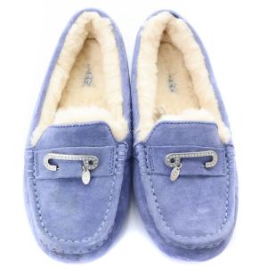UGG australia フロレンシア FLORENCIA フラットシューズ ローファー 24cm 青 ブルー 1019020