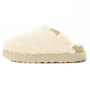 UGG australia W FUZZ SUGAR SLIDEシューズ スリッポン 23cm べージュ 1121634