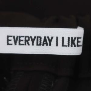 EVERYDAY I LIKE イージーフレアパンツ ストレッチ 38 ダークブラウン