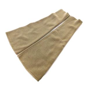 レッグウォーマー カシミヤ 茶色 ブラウン