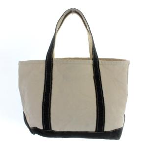 L'Appartement l.l bean re トートバッグ キャンバス 黒 ブラック 白 ホワイト