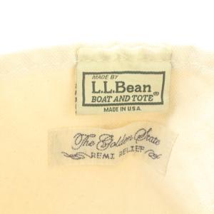 L'Appartement l.l bean re トートバッグ キャンバス 黒 ブラック 白 ホワイト