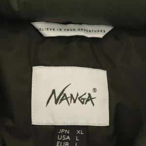 NANGA AURORA LIGHT STAND COLLAR ダウンジャケット XL グリーン