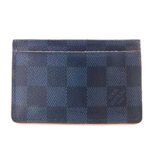 LOUIS VUITTON ダミエ コバルト ポルトカルト サーンプル カードケース 名刺入れ レザー 紺 ネイビー N60242