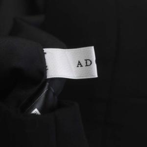 ADORE 22SS クリアツイルスカート ロング ミモレ ウール 36 黒 ブラック