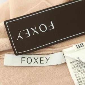 FOXEY 21年 40429 CANDY BRIGHT カーディガン ニット 長袖 38 ピンク