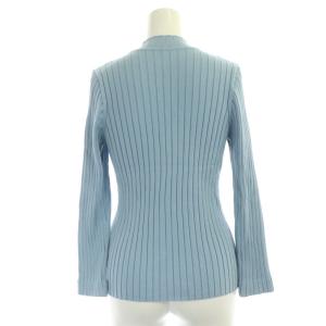 FOXEY 20年製 40705 MIDNIGHT SUN リブニット 38 ライトブルー