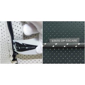 STATE OF ESCAPE トートバッグ ネオプレン ポーチ付き ブラック