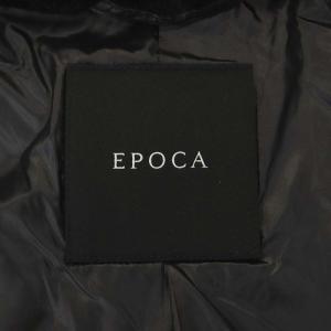 EPOCA 23AW エアリーグレース ロングダウンコート ジップアップ アウター 38 ブラック