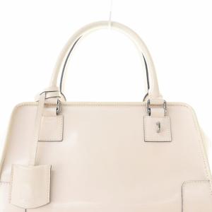 LOEWE アマソナ28 ハンドバッグ トートバッグ レザー ピンク