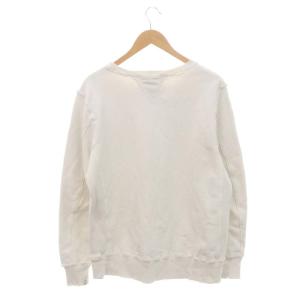 REMI RELIEF S ATHLETICS加工スウェットトップス トレーナー 長袖 プルオーバー S オフホワイト