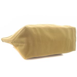 R＆D.M.Co- トートバッグ S キャンバス ハンドバッグ ロゴ 茶色 ブラウン