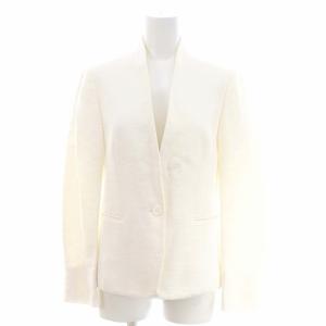 UNITED ARROWS スーツ セットアップ 上下 ジャケット 背抜き 1B タイトスカート 膝丈 38 白 ホワイト