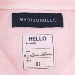 MADISONBLUE 22SS HELLO CREW NECK TEE DYED Tシャツ プルオーバー 半袖 S ピンク