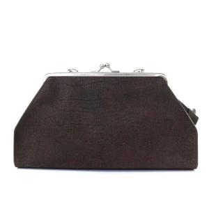 BIGOTRE ERRAND WIDE BIL ショルダーバッグ ワンショルダー 斜め掛け がま口 レザー 茶色 ブラウン