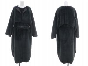 Ameri VINTAGE 22AW  MANY WAY USEFUL BOA COAT コート クロップド丈 ショートコート リバーシブルノースリーブコート