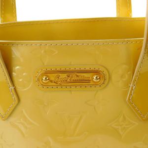 LOUIS VUITTON M91452 モノグラム ヴェルニ ウィルシャー PM ハンドバッグ