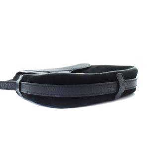GUCCI スエード レザー ショルダーバッグ 切替 ブラック 007-113-0186
