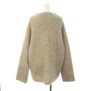 CLANE 22AW BOAT NECK ALPACA OVER KNIT TOPS ニット セーター 長袖 アルパカ混 ウール混 2