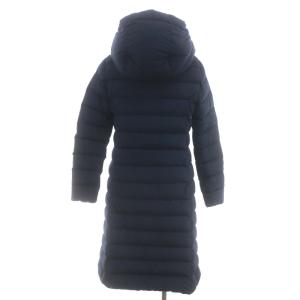 MONCLER ネイビー ロングダウンジャケット