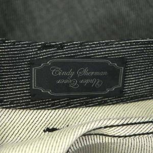 UNDERCOVER Cindy Sherman デニムミニスカート 台形 タイト 1 黒 ブラック オフホワイト UCY1603