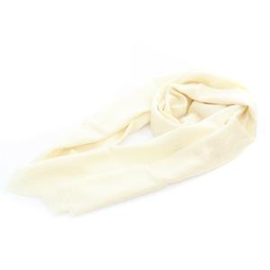 ガンチーニ ストール 総柄 シルク アイボリー