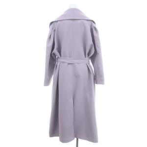 Ameri VINTAGE 22SS BIG COLLAR TUCK SHOULDER COAT コート ロング スプリングコート S ラベンダー