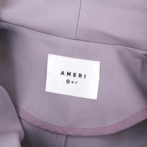 Ameri VINTAGE 22SS BIG COLLAR TUCK SHOULDER COAT コート ロング スプリングコート S ラベンダー