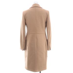 CARVEN ロングコート アウター ウール 36 ピンクベージュ