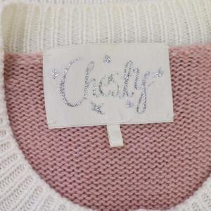 Chesty 22AW モダン ハレディックカーディガン ニット 長袖 F ピンク