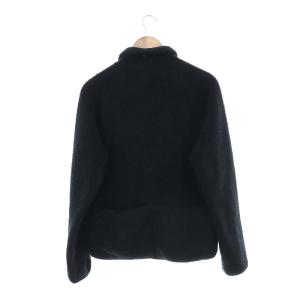 Snow Peak クラシックフリースジャケット ハイネック スタンドカラー ジップアップ M 黒 ブラック