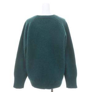 cristaseya Felted shetland raglan sweater M グリーン