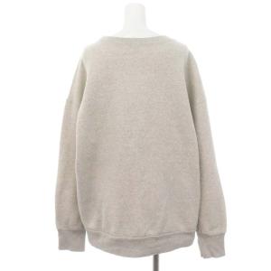 IENA 22AW VIVIENNE スウェットプルオーバー ロゴ 長袖 グレー