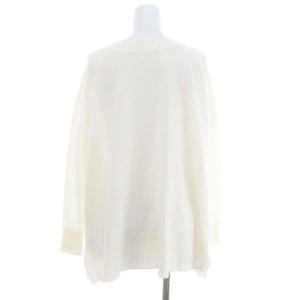 Spick&Span 23SS ICECOTTON 2wayオーバーサイズカーディガン ニット 長袖 白 ホワイト